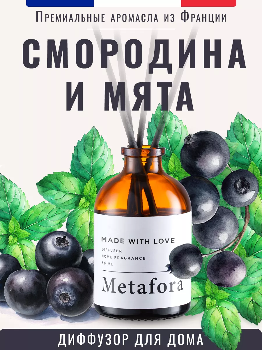 Ароматизатор для дома диффузор ароматический на подарок Metafora Lab купить  по цене 261 ₽ в интернет-магазине Wildberries | 204221484