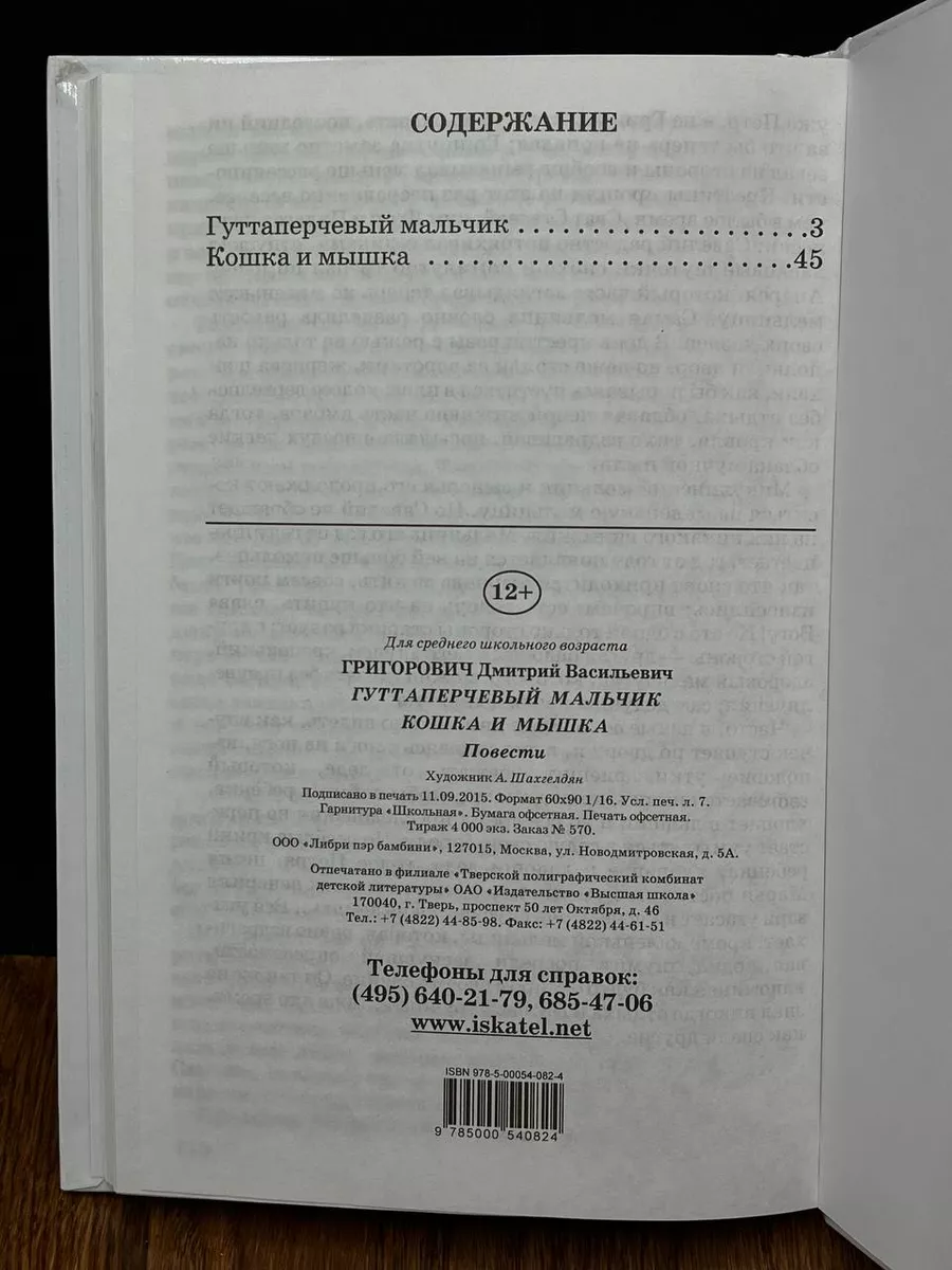 Гуттаперчевый мальчик Школьная библиотека купить по цене 580 ₽ в  интернет-магазине Wildberries | 204449822